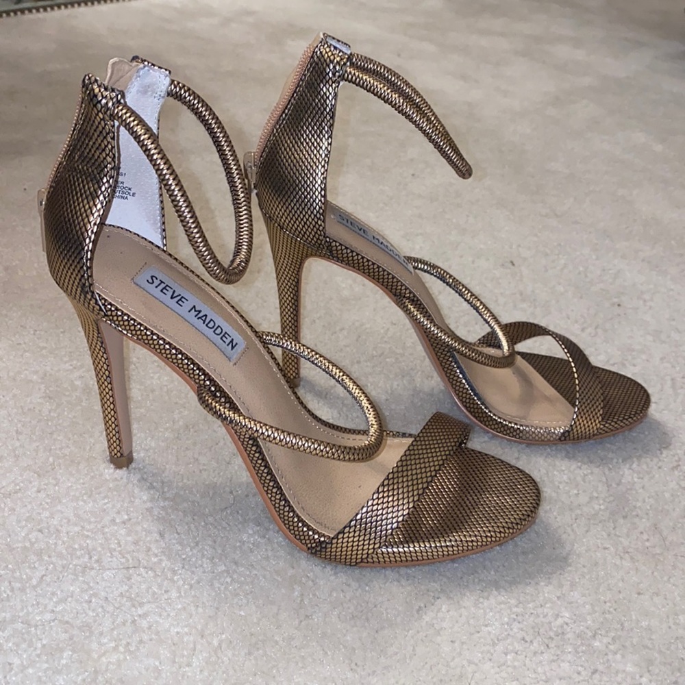 Steve Madden Clay Sandal - Metallic Gold